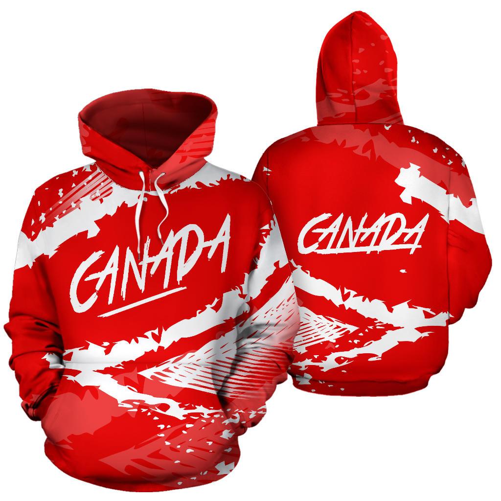 canada-all-over-hoodie-red-white-color-blur-style