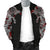 Viking Raven Tatoo Blood Ver 2 Men's Bomber Jacket A15 RLT12 - Wonder Print Shop