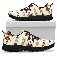 Native American Ethnic Pattern Sneakers LT10 - Wonder Print Shop