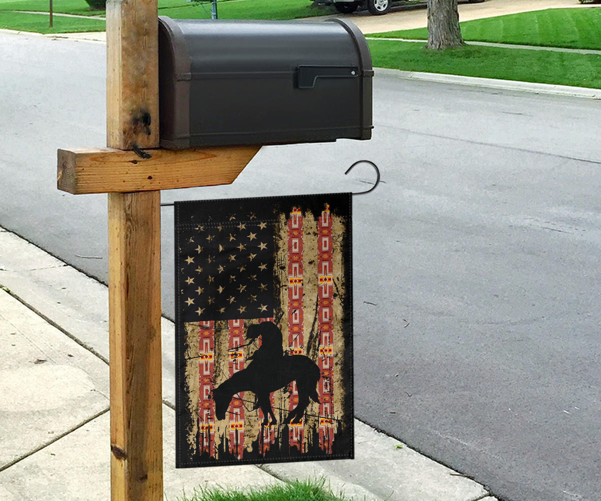 End Of Trail Native American Flag Decor LT10 - Wonder Print Shop