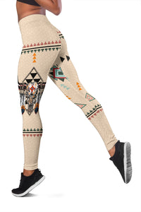 native-american-pride-bison-womens-leggings