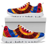 African Shoes - Circle Adinkra Sneakers - Wonder Print Shop