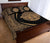 Hawaii Polynesian Pele Mauna Kea Quilt Bed Set Circle Style Gold - Wonder Print Shop