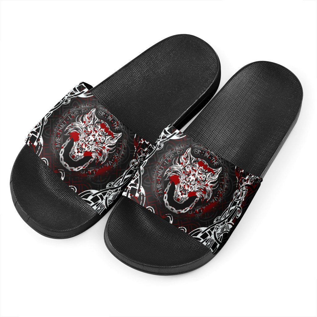 viking-slide-sandals-fenrir-viking-blood-3d