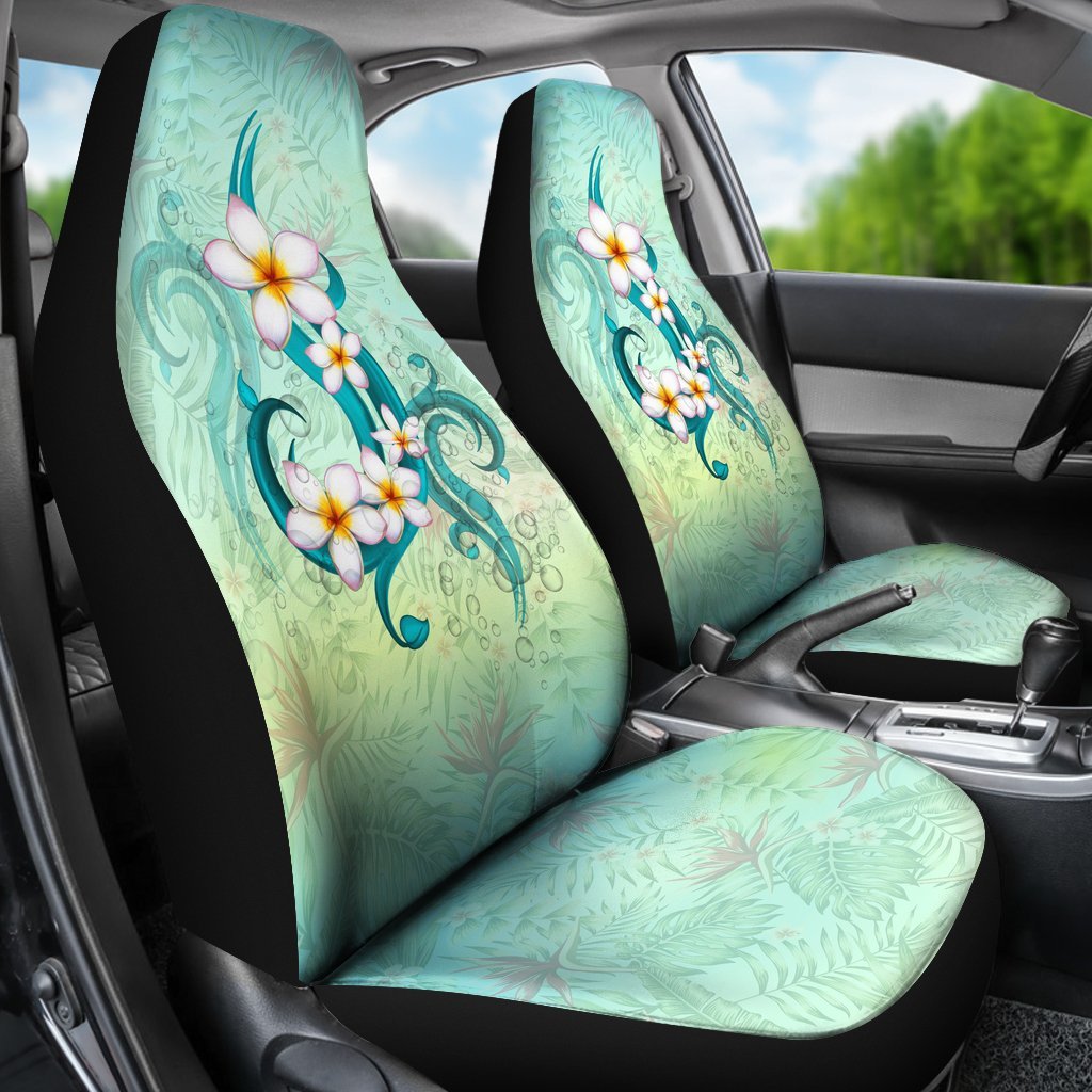Hawaiian Car Seat Covers - Hawaii Plumeria Flower - Wonder Print Shop