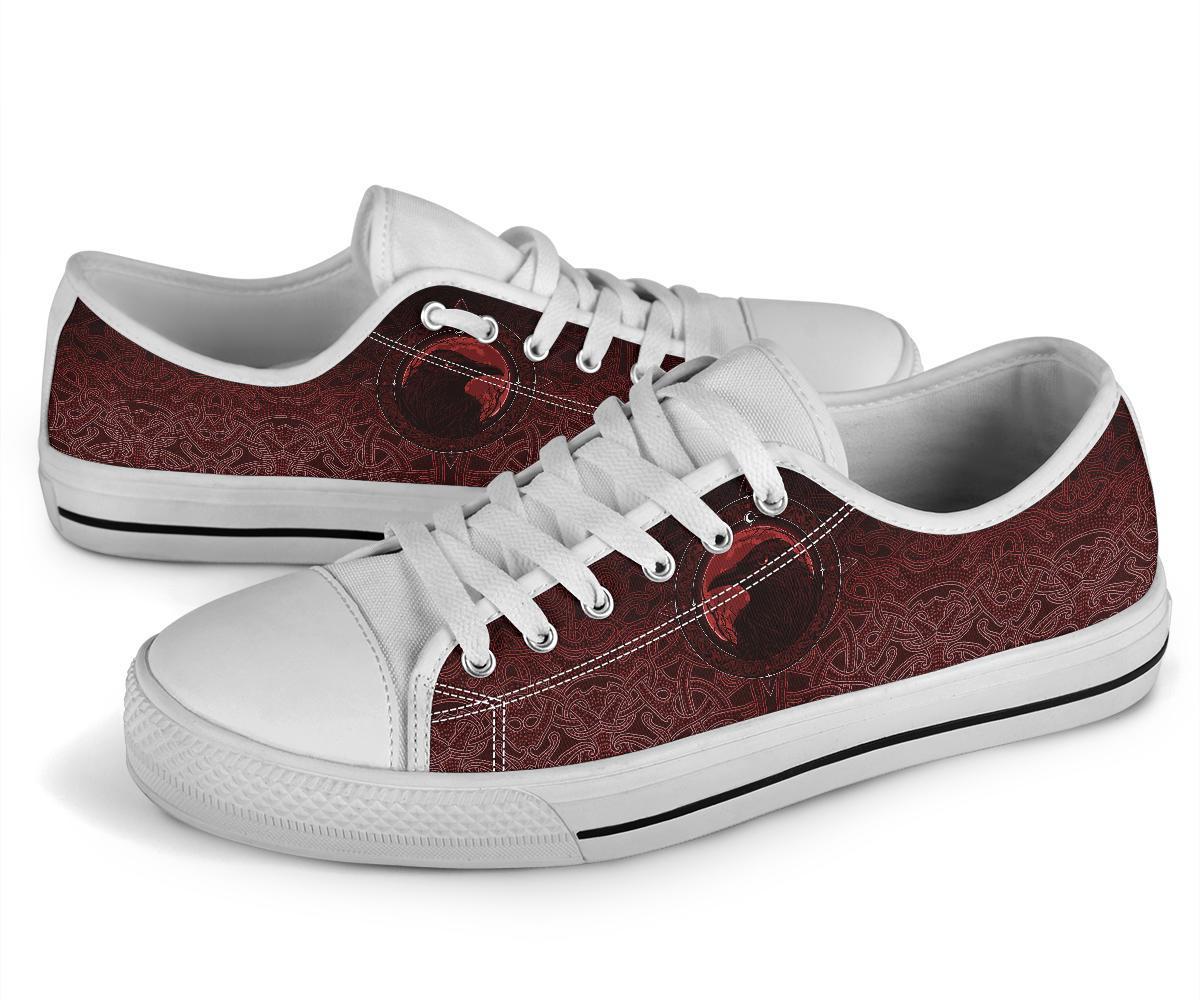 viking-low-top-shoes-ethnic-odin-raven-red