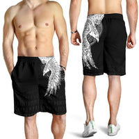 custom-viking-mens-shorts-mystical-raven-tattoo-special
