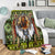 green-pattern-chief-blanket