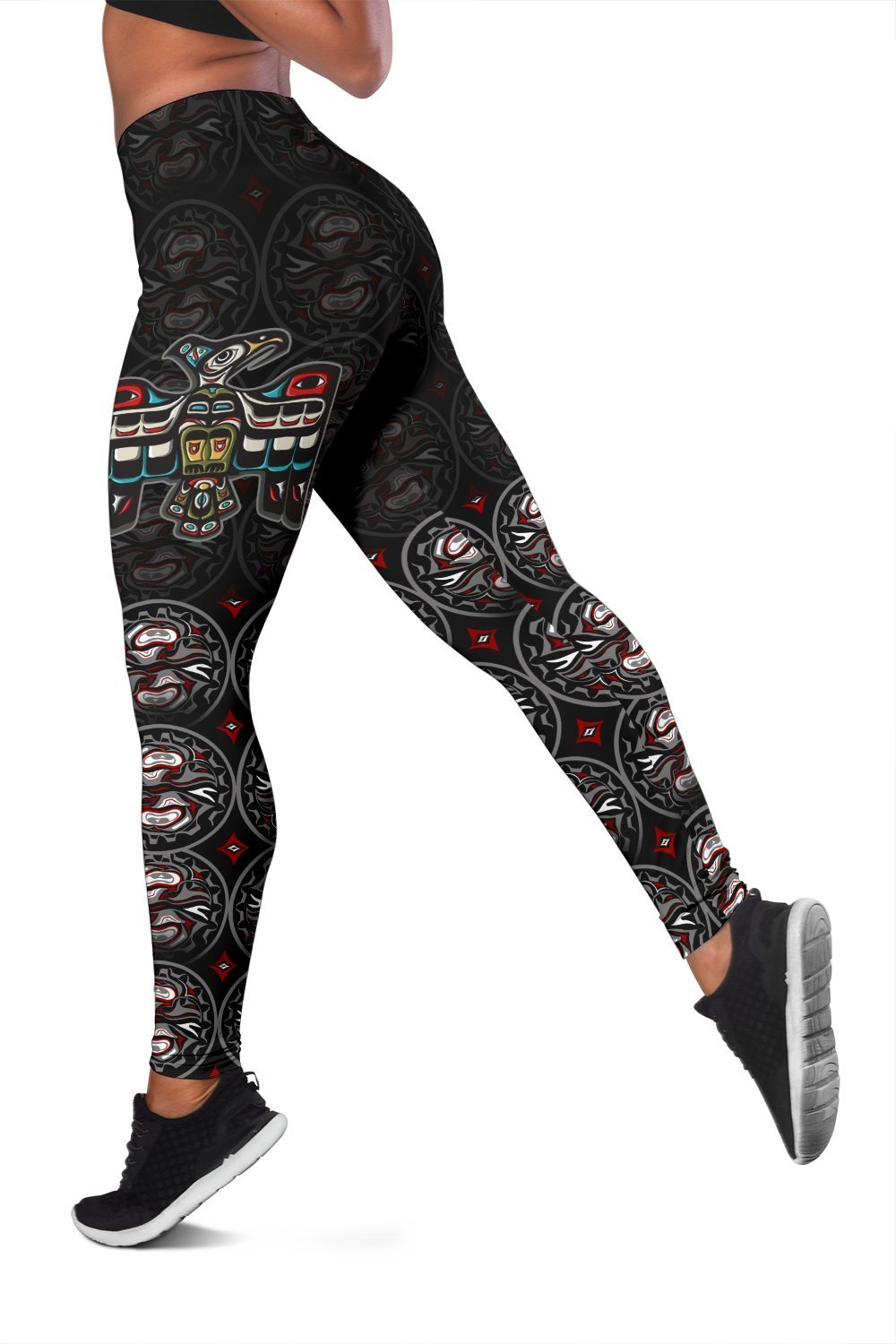 canada-haida-thunderbird-tattoo-style-womens-leggings