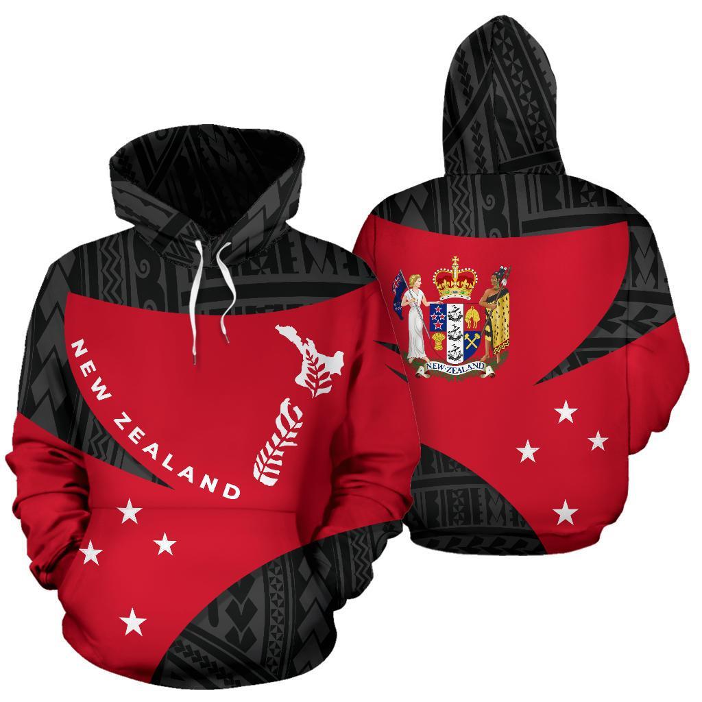 Endless New Zealand Hoodie Maori Tattoo - Wonder Print Shop