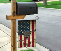 Bison And Arrow Native American Flag Decor LT10 - Wonder Print Shop