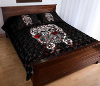 Viking Tyr Tattoo Blood Quilt Bed Set RLT12 - Wonder Print Shop