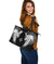 Viking Large Leather Tote Mystical Raven Tattoo Special RLT12 - Wonder Print Shop