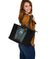 Viking Large Leather Tote, Spiral Wolf Spirit RLT12 - Wonder Print Shop