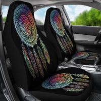 Mandala Dreamcatcher Native American Design Car Seat Covers LT10 - Wonder Print Shop