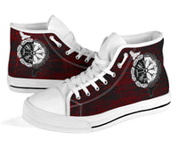 viking-high-top-shoes-raven-of-odin-and-symbol-viking-on-blood-background