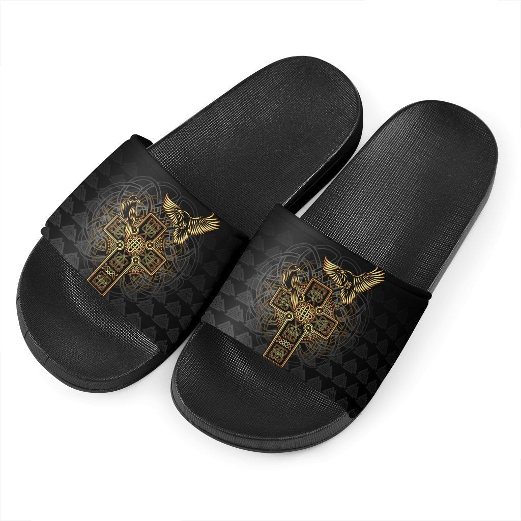 viking-slide-sandals-odins-celtic-raven-tattoo