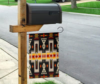 Native American Black Tribe Design Flag Decor LT10 - Wonder Print Shop