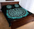 Viking Quilt Bed Set - Viking Bear Claws Cyan Tattoo RLT12 - Wonder Print Shop