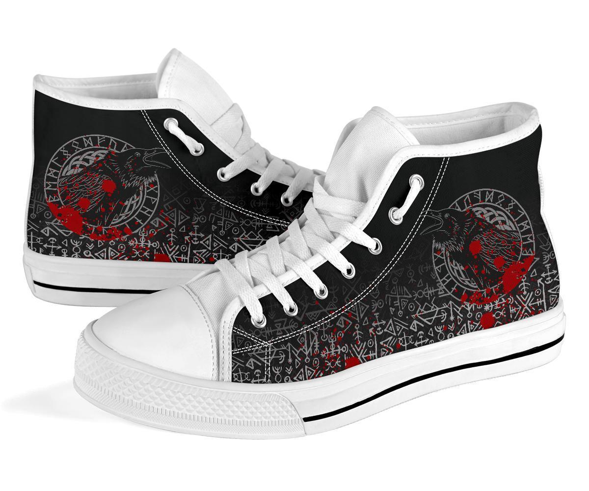 viking-high-top-shoes-odin-raven-rune-futhark-blood