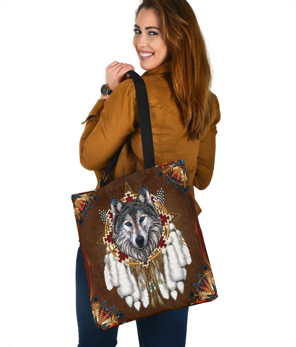 native-american-mandala-head-wolf-tote-bag