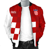Croatia Coat Of Arms Men's Bomber Jacket Special Version - Wonder Print Shop