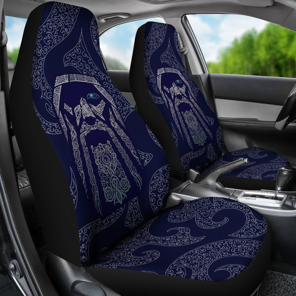 Viking Car Seat Covers Odin God Tattoo RLT12 - Wonder Print Shop