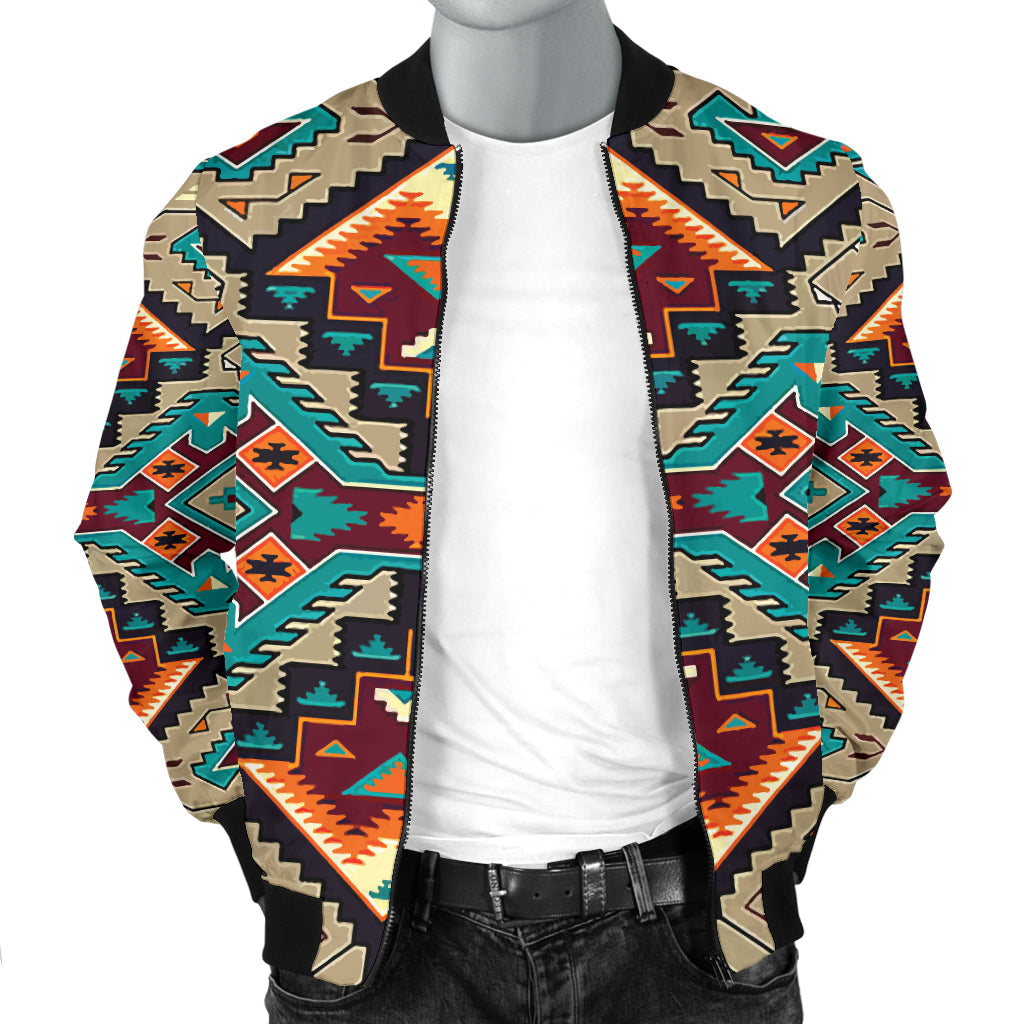 Native American Culture Design Men's Bomber Jacket LT10 - Wonder Print Shop
