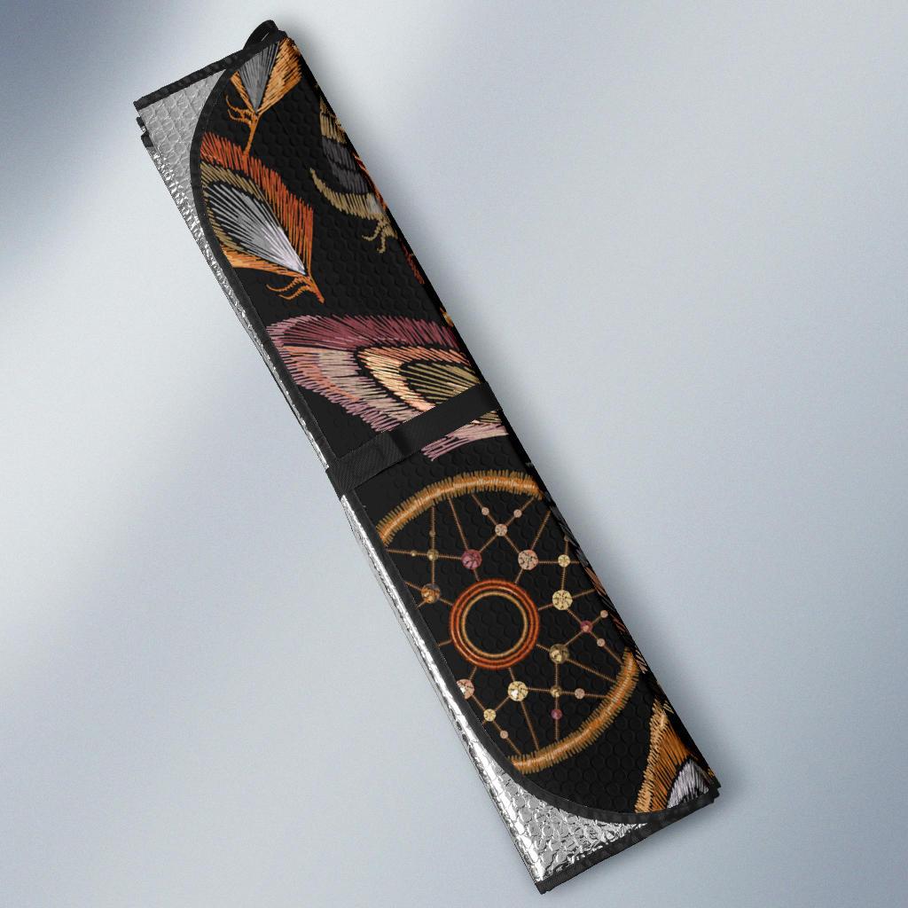 dreamcatcher-feather-native-american-auto-sun-shades
