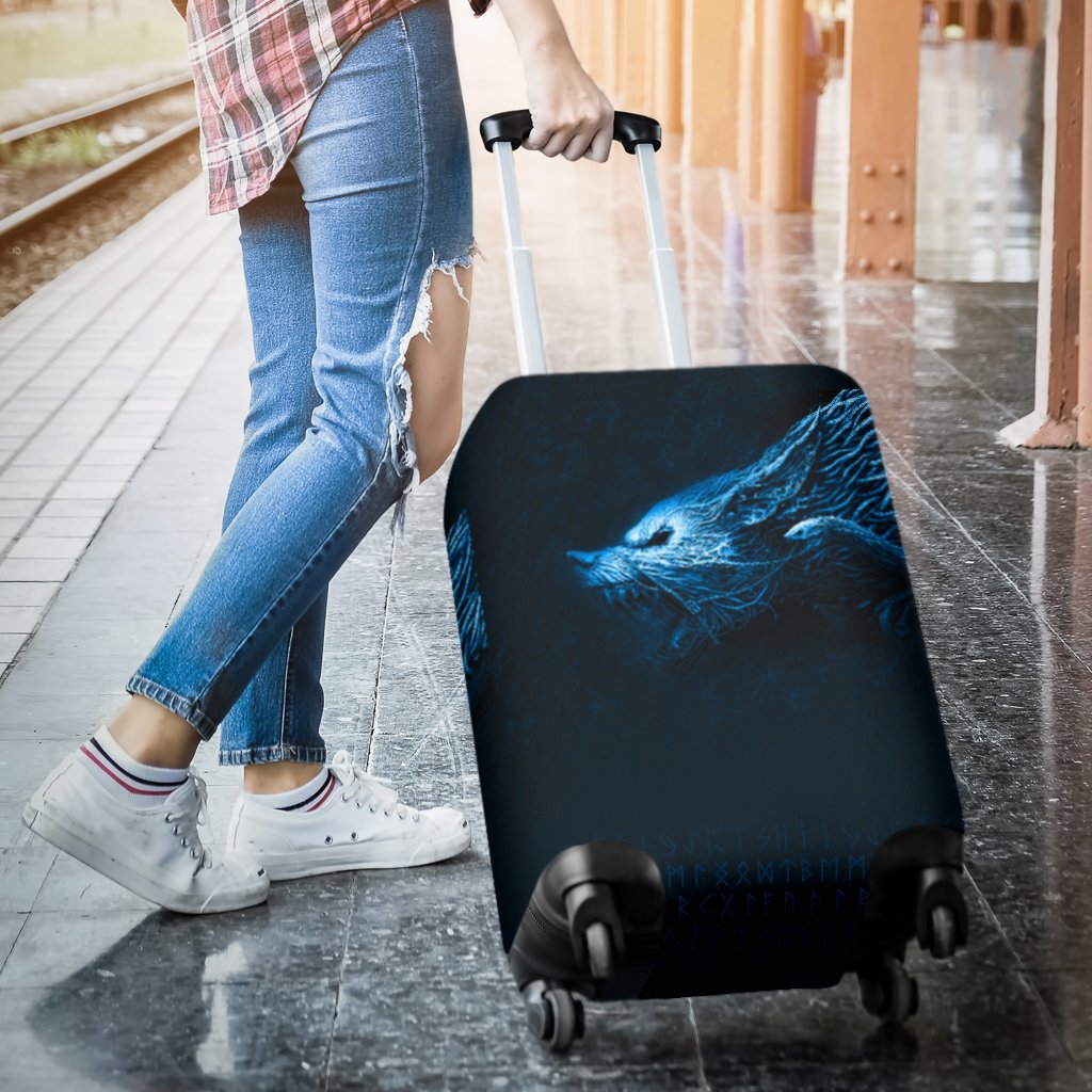 Viking Luggage Covers, Fenrir Wolf RLT12 - Wonder Print Shop