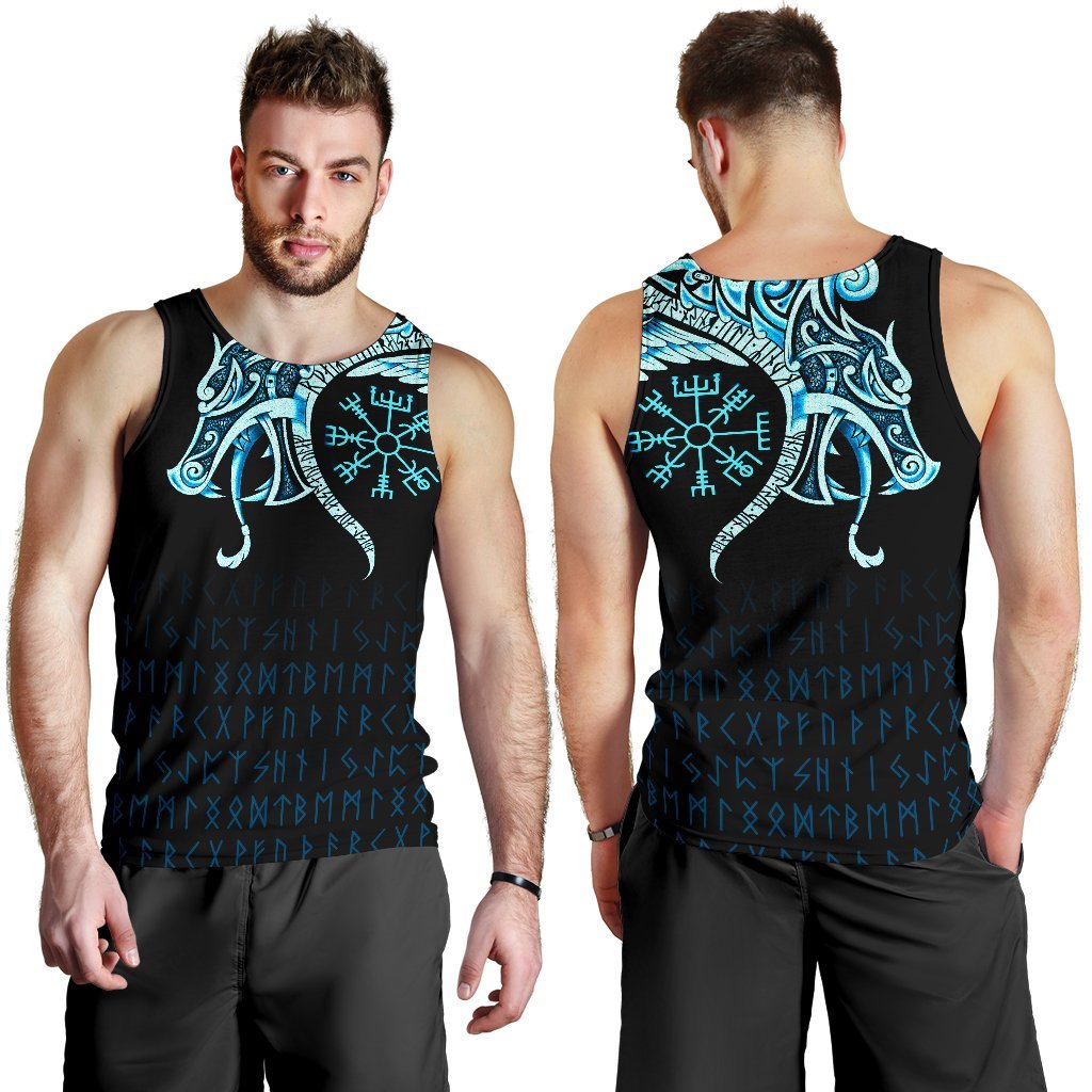 viking-mens-tank-top-fenrir-raven-and-vegvisir-tattoo-cyan