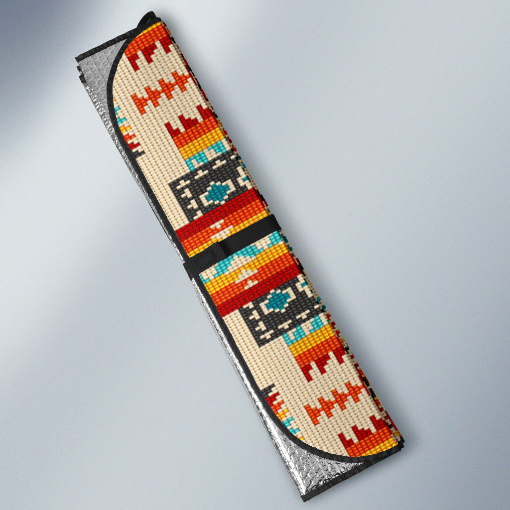 cream-pattern-native-american-auto-sun-shades