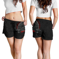 viking-womens-shorts-wolf-and-blood-moon