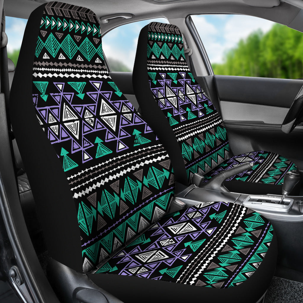 Neon Color Tribal Car Seat Cover LT10 - Wonder Print Shop