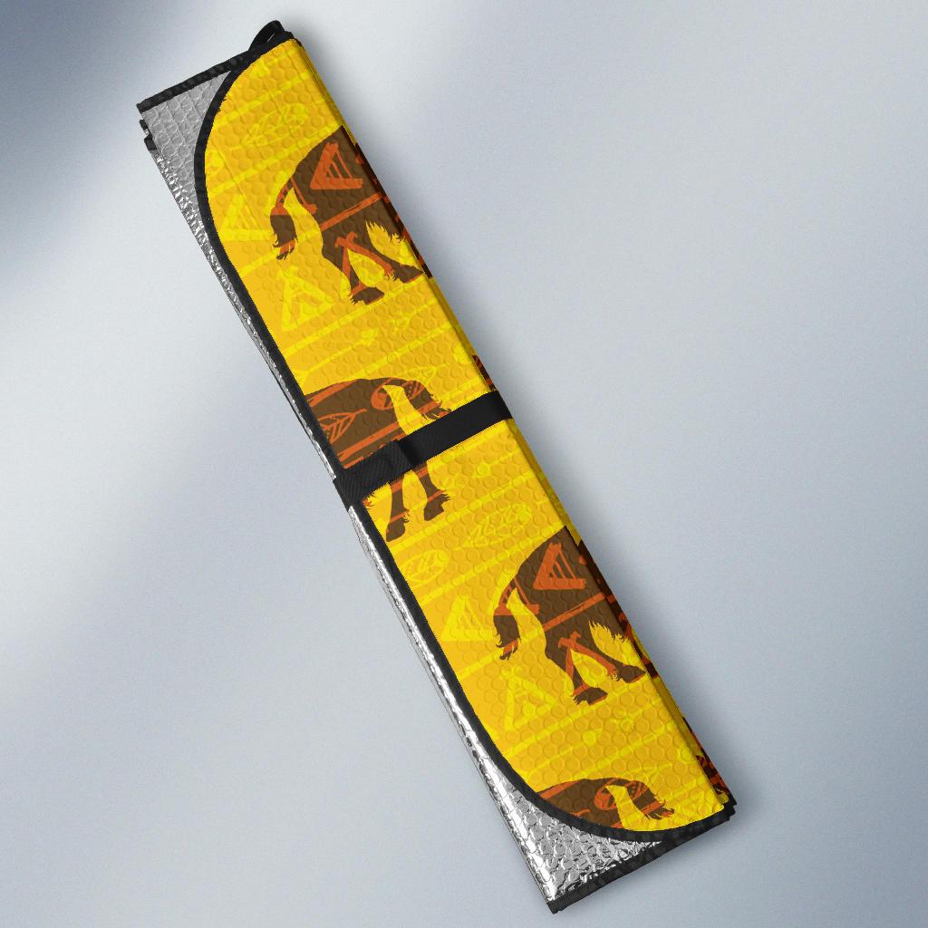 yellow-bison-pattern-native-american-auto-sun-shades