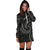 New Zealand Maori Mangopare Women Hoodie Dress Polynesian - Black - Wonder Print Shop