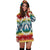 Phoenix Rising Native American Hoodie Dress LT10 - Wonder Print Shop