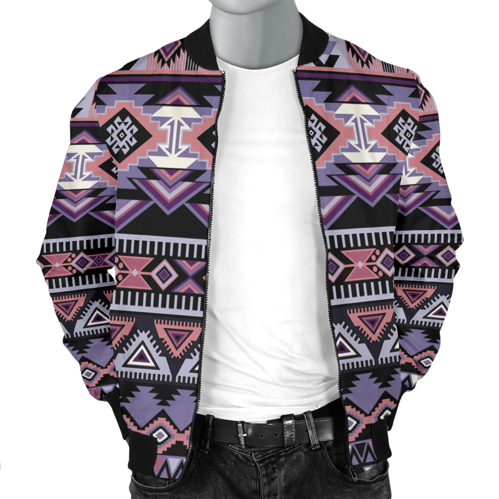 Ethnic Pattern Men's Bomber Jacket LT10 - Wonder Print Shop