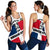 Dominican Republic Women's Racercback Tank - Flag And Coat Of Arms - Wonder Print Shop