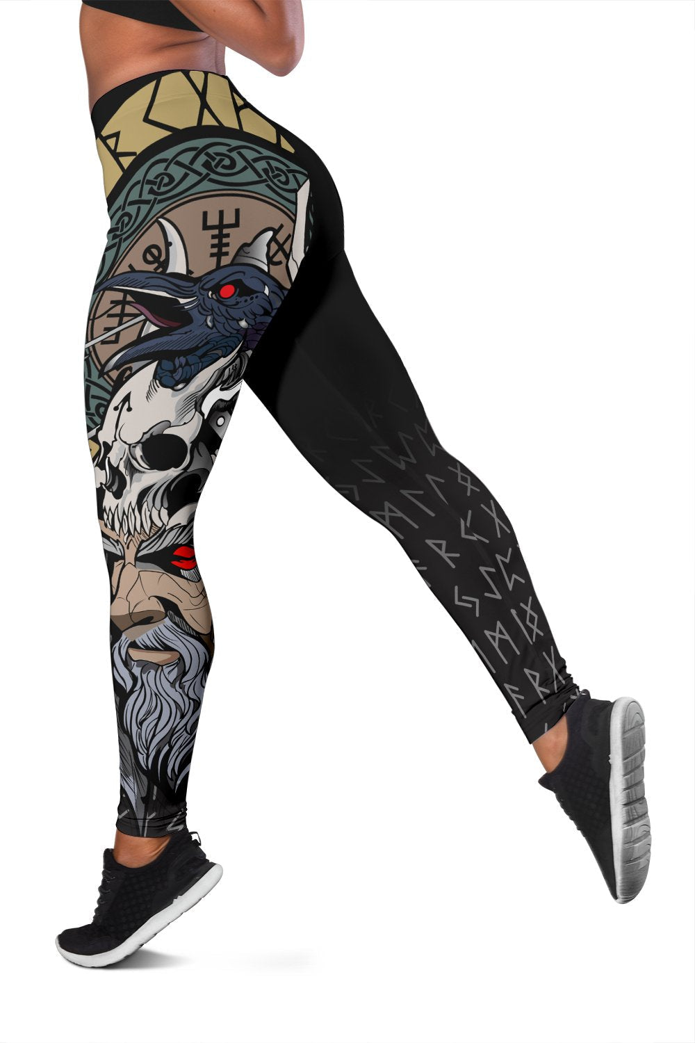 viking-odin-raven-womens-leggings