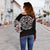 Viking Off Shoulder Sweater, Raven Blood RLT12 - Wonder Print Shop