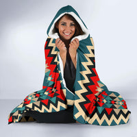 native-american-ethnic-geometric-red-pattern-hooded-blanket
