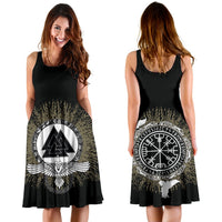 viking-womens-dress-raven-valknut-and-vegvisir