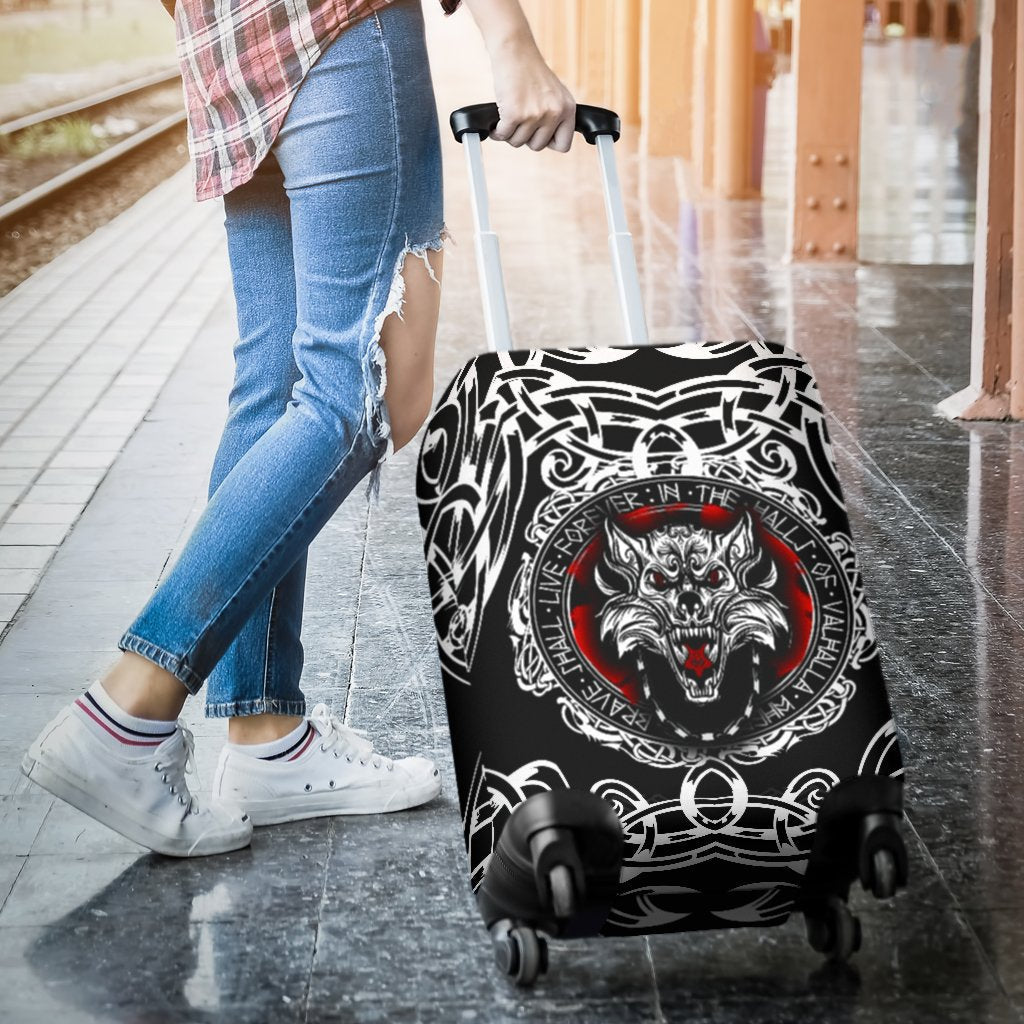 Viking Luggage Covers, Fenrir Wolf RLT12 - Wonder Print Shop
