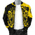 Viking Men's Bomber Jacket, Loki Bound Triskele Rune Gold RLT12 - Wonder Print Shop