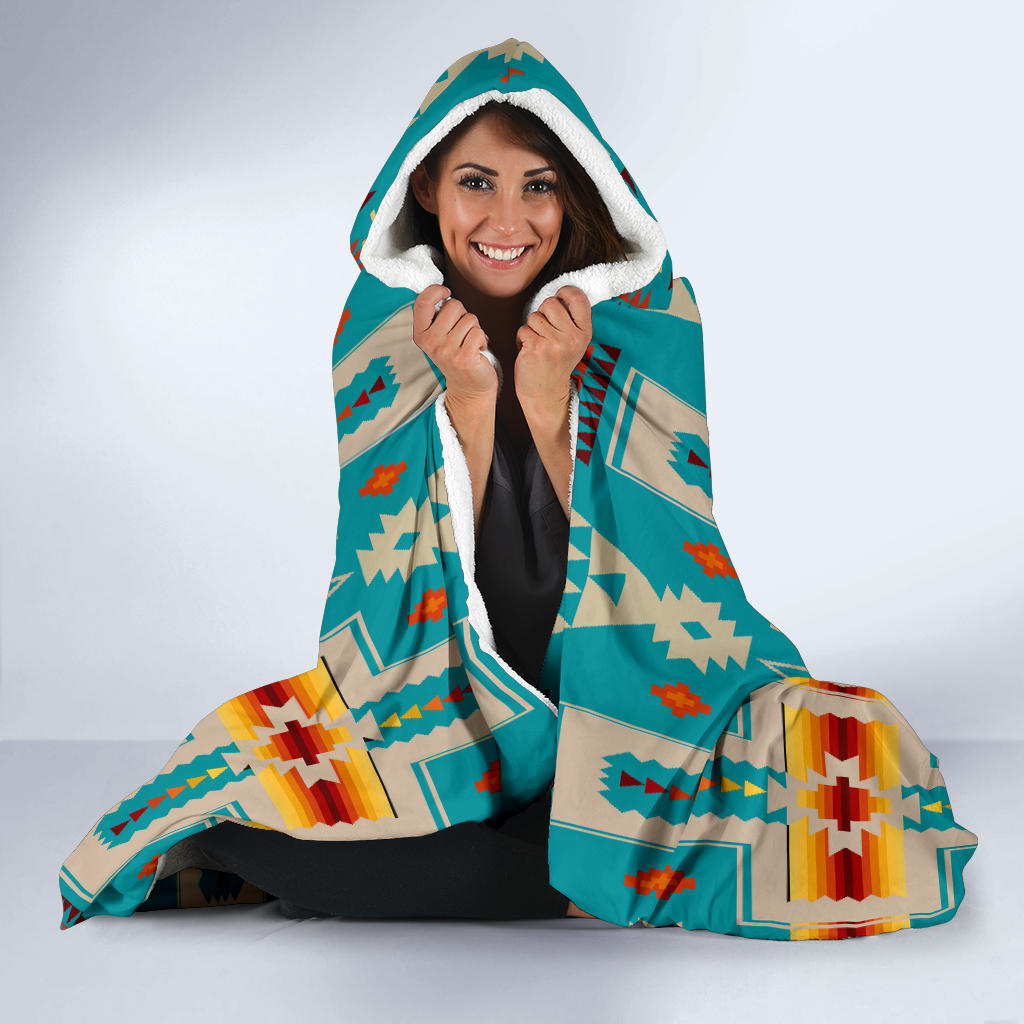 turquoise-design-native-american-hooded-blanket