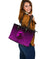 Viking Large Leather Tote Bag, Ethnic Odin Raven Pink RLT12 - Wonder Print Shop