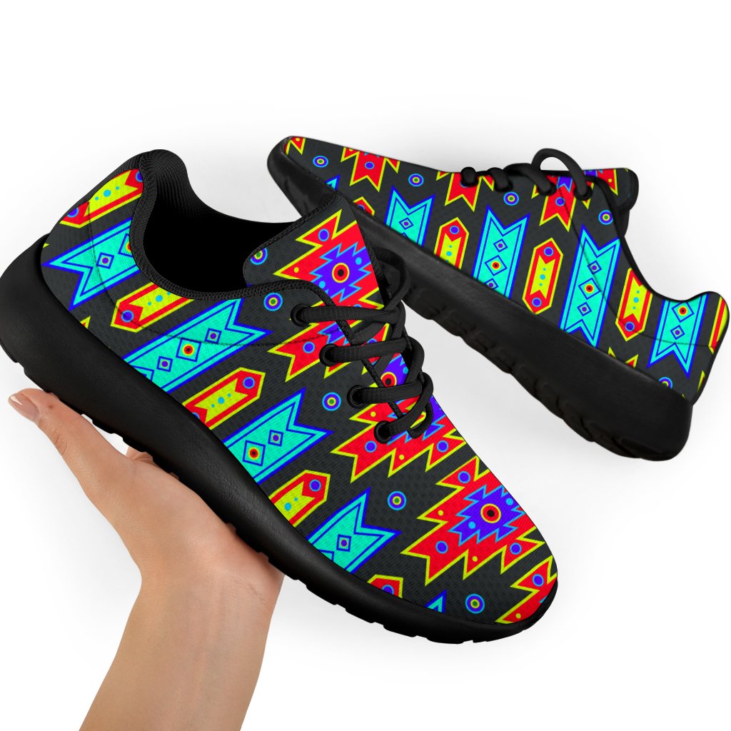 native-american-light-pattern-sport-sneakers