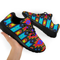 native-american-light-pattern-sport-sneakers