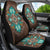 Blue Pattern Brown Car Seat Covers LT10 - Wonder Print Shop